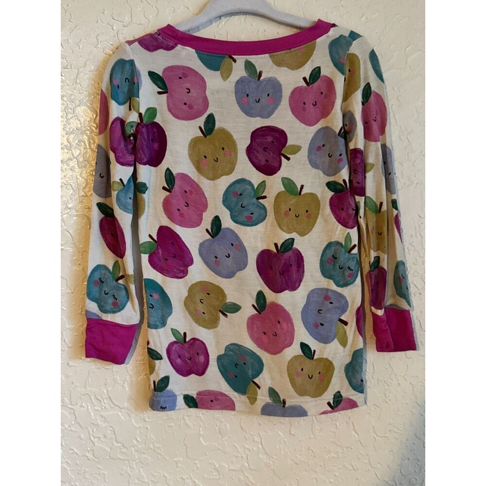 Little Sleepies Berry Apple of My Eye Pajama Shirt 18-24 Months Bamboo PJ Top - Picture 2 of 4